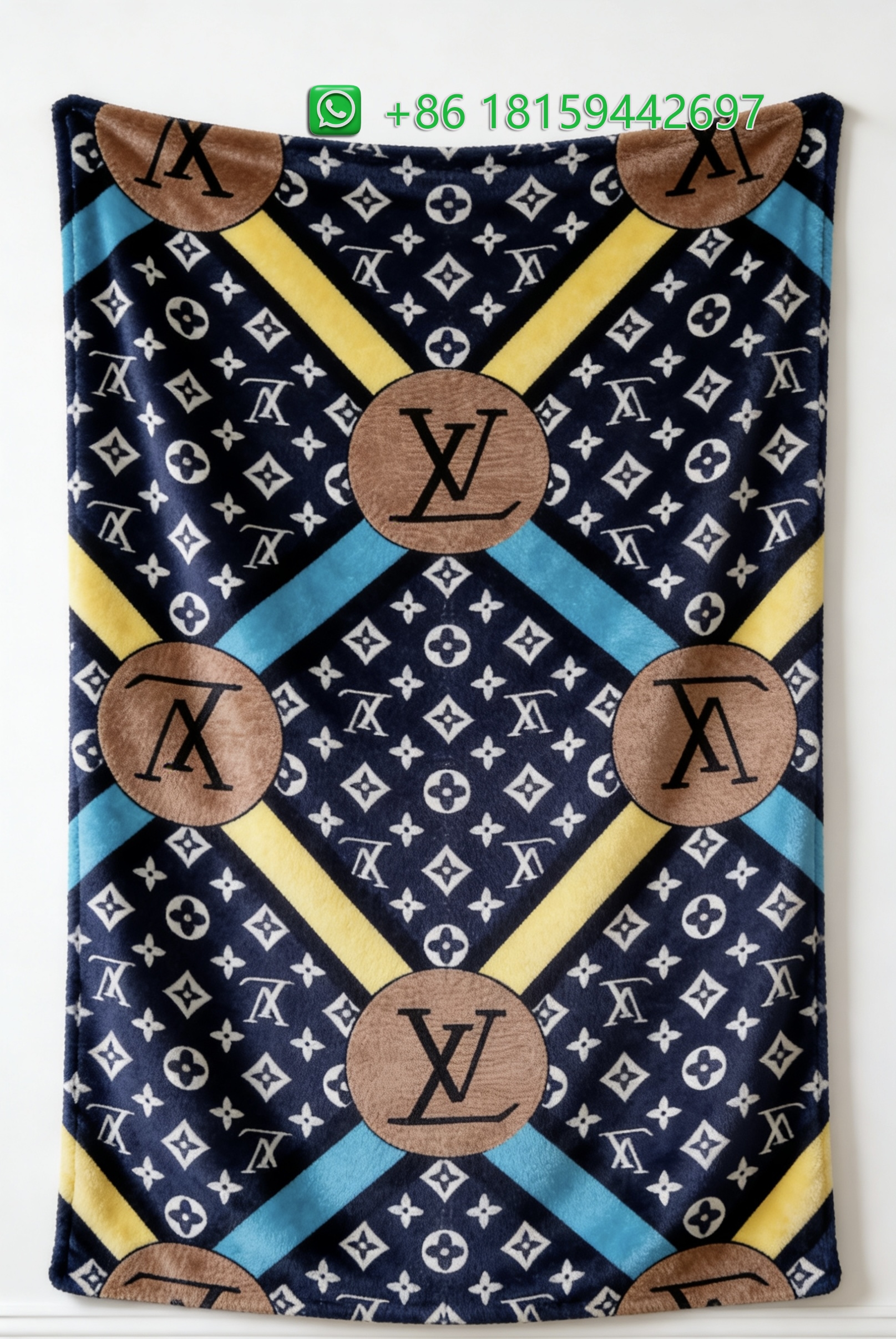 Louis Vuitton Throw Blankets